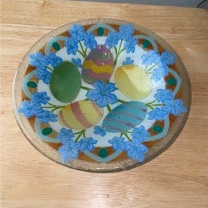Peggy Karr Easter infused Glass Bowl